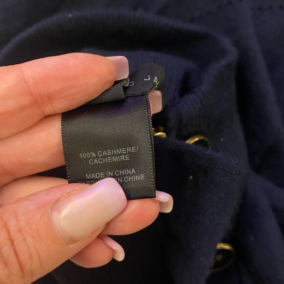 Marc by Marc Jacobs 100% cashmere front zipper cardigan, XS - Picture 12 of 12